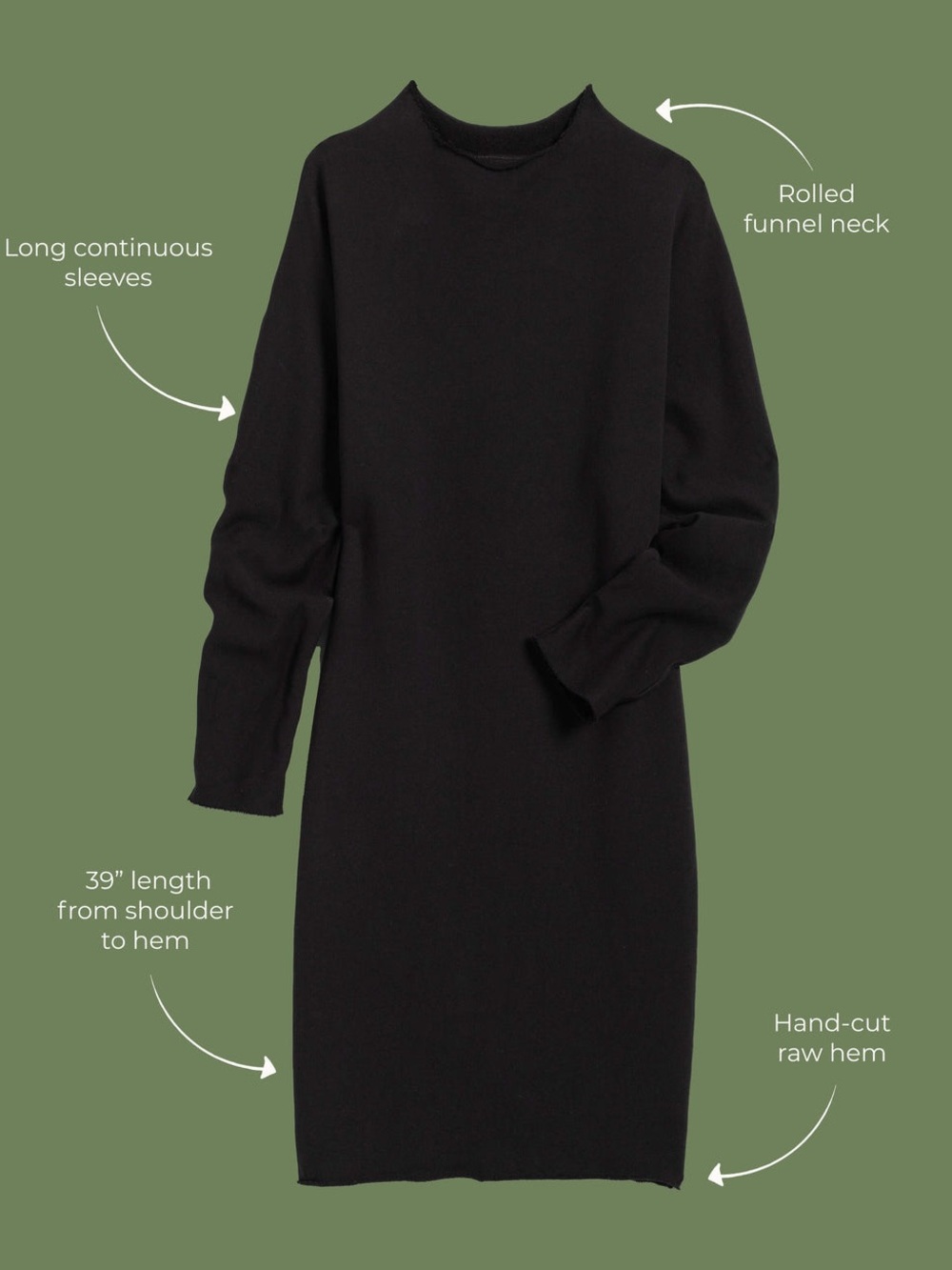 Frank & Eileen | IZZIE Sweatshirt Party Dress - Picture 3 of 12